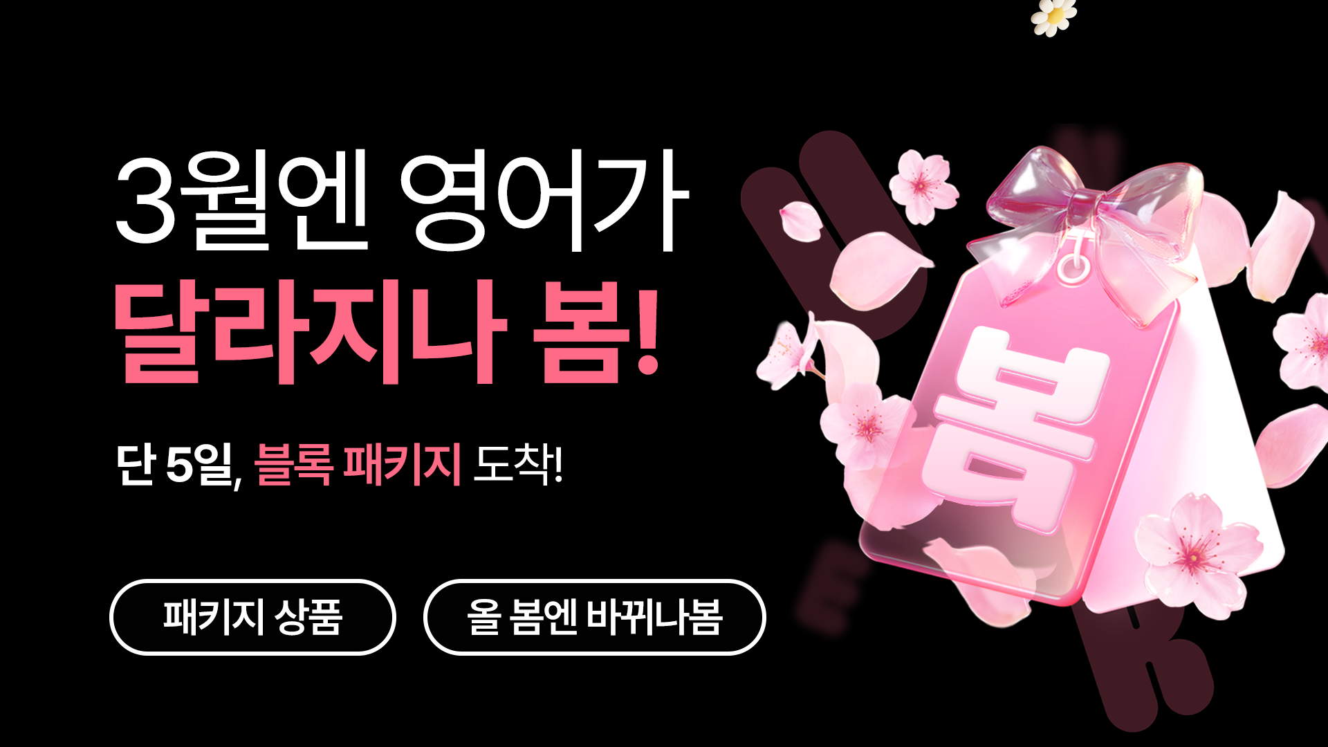 [봄 EVENT] 블록 패키지